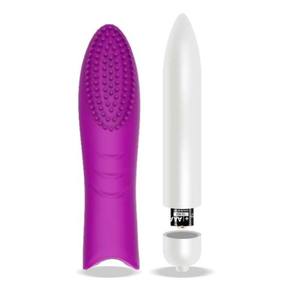 Dotys Easy Quick Vibrating Bullet Silicone Purple – Image 3