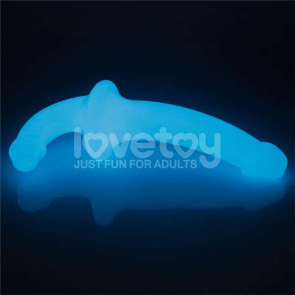 Double dildo Lumino Play Blue Light 10.5 – Image 14