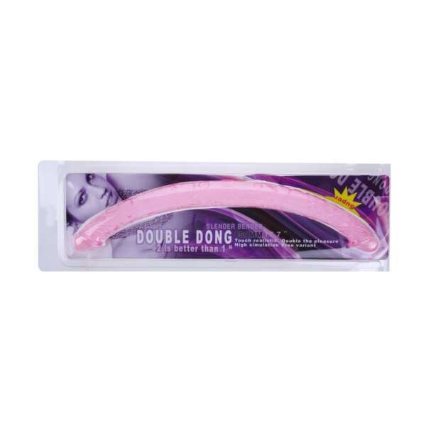 Double Dildo Pink 44 cm – Image 5