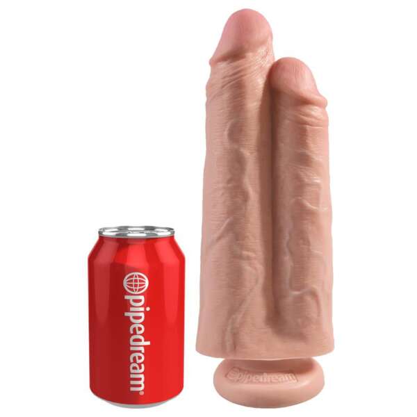 Double Dildo Two Cocks One Hole Flesh 9 – Image 4