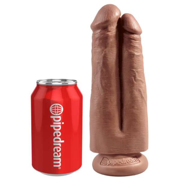 Double Dildo Two Cocks One Hole Tan 7 – Image 4