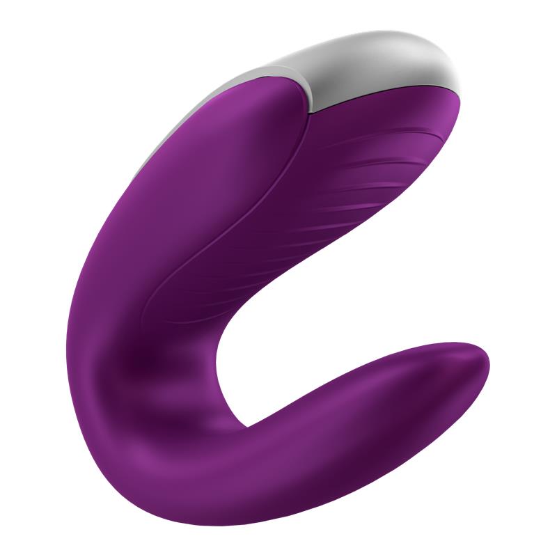 Double Fun Vibe for Couples with APP and Remote Control Violet – Image 3