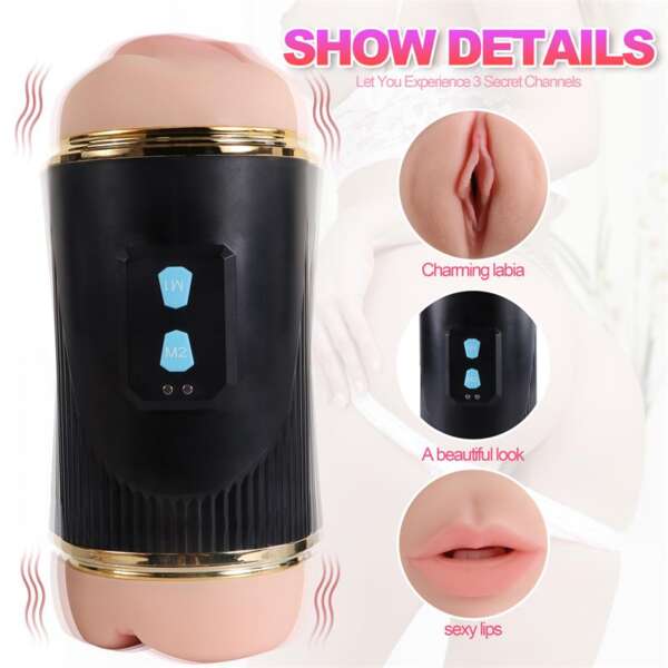 Double Male Masturbator Vagina and Mouth Kay – Image 13