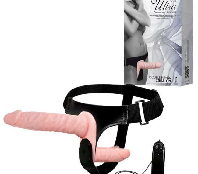Double Penetration Strap-on Flesh
