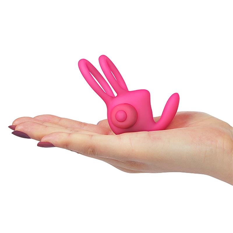 Double Vibrating Cockring Power Clit Duo Pink – Image 6