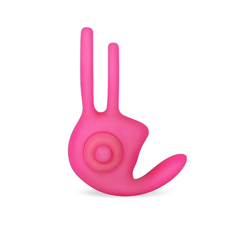 Double Vibrating Cockring Power Clit Duo Pink – Image 7