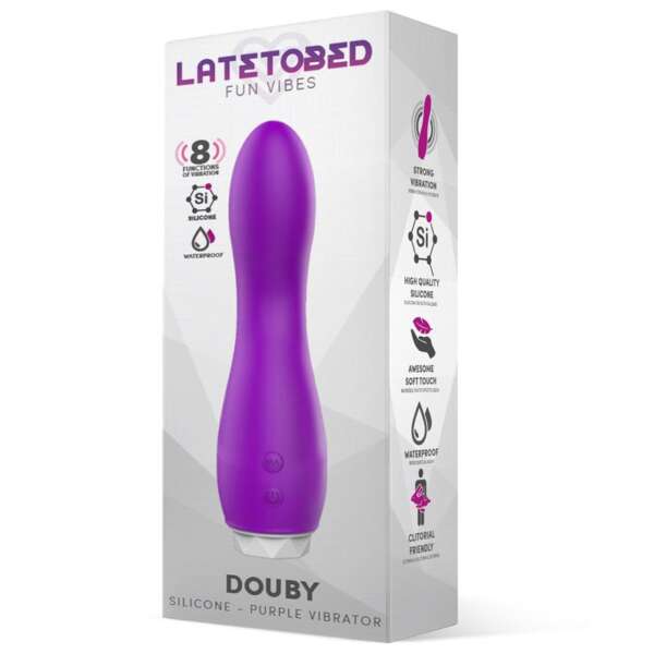 Douby Vibe Silicone Purple – Image 3