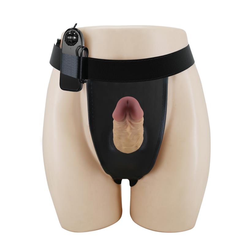 Draven Harness with Hollow Vibrating Dildo – Image 5