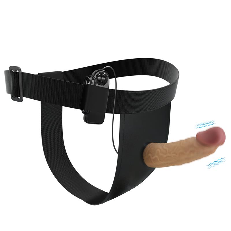 Draven Harness with Hollow Vibrating Dildo – Image 7