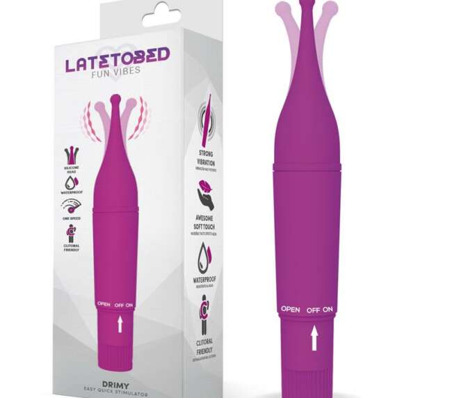 Drimy Easy Quick Stimulator Silicone Purple