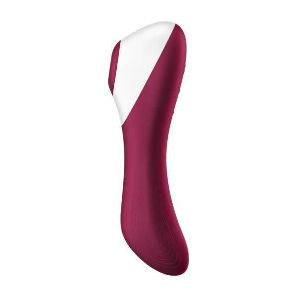 Dual Crush Vibe And Clitoris Sucker USB Red – Image 5