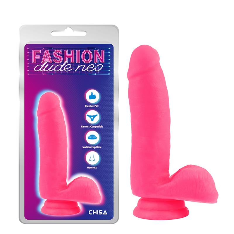 Dual Density Dildo 6.7 Pink – Image 6