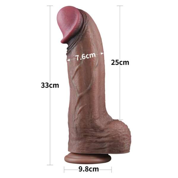 Dual Layered Dildo 13 Cock XXL – Image 5