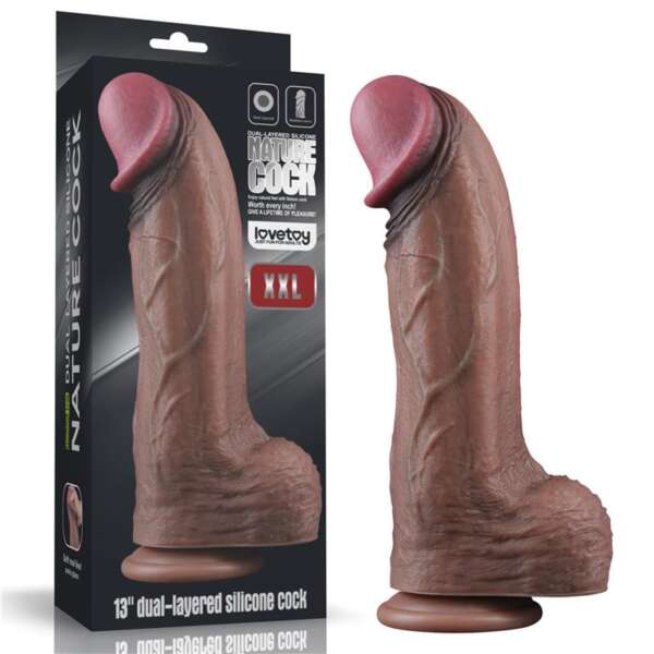 Dual Layered Dildo 13 Cock XXL – Image 7