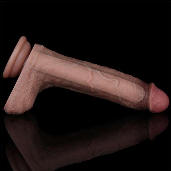 Dual Layered Silicone Dildo 8.5 – Image 8
