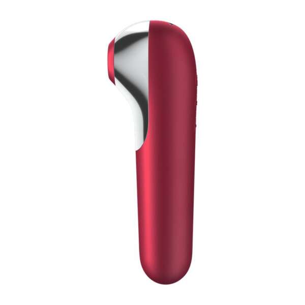 Dual Love Vibe and Sucker with Air Pulse Red – Image 3