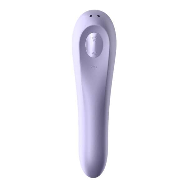 Dual Pleasure APP Vibe and Pule Air Sucker Rechargable Mauve – Image 4