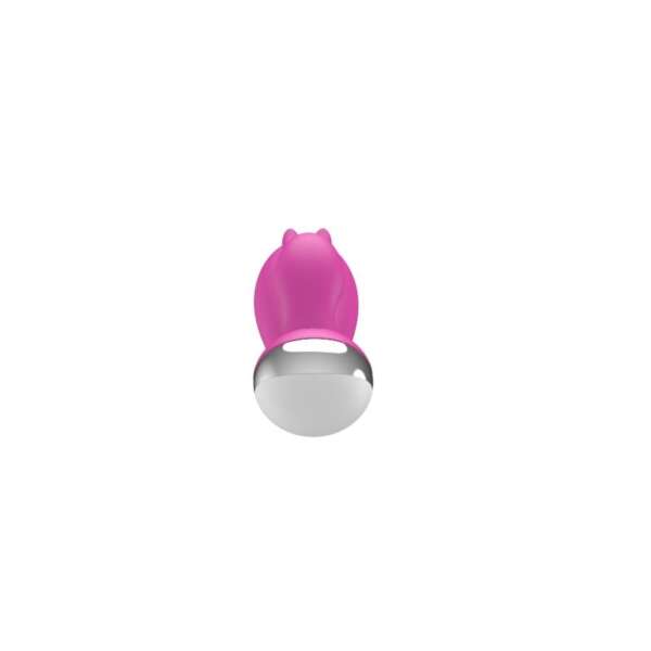 Dual Vibe with Rabbit USB Silicone Pink – Image 7