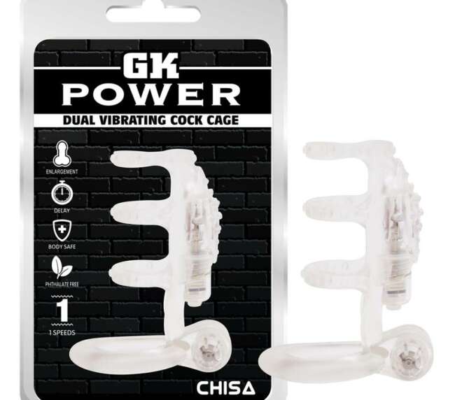 Dual Vibrating Cock Cage