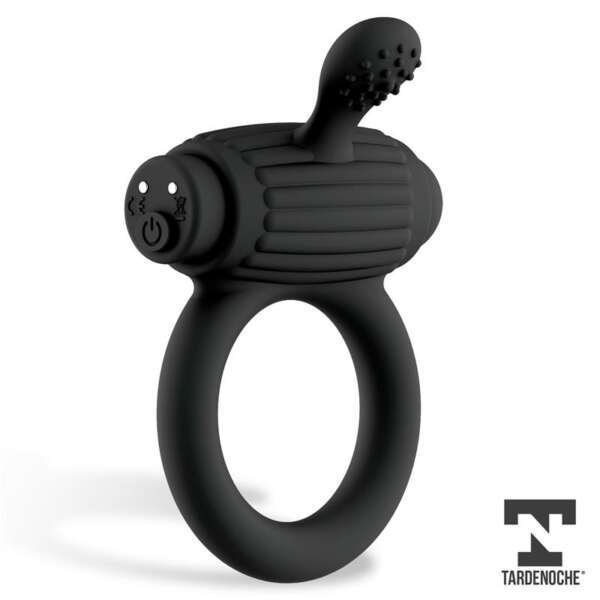 Dully Vibrating Penis Ring Silicone Magnetic USB – Image 5