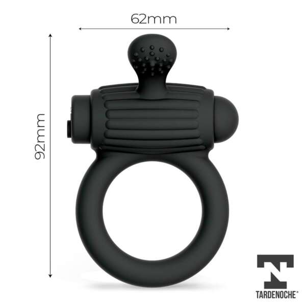 Dully Vibrating Penis Ring Silicone Magnetic USB – Image 7