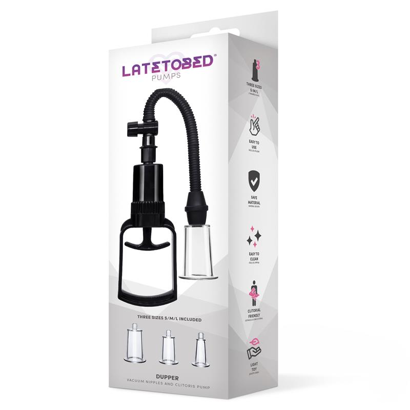 Dupper Clitoris and Nipple Manual Pump 3 Cups – Image 5