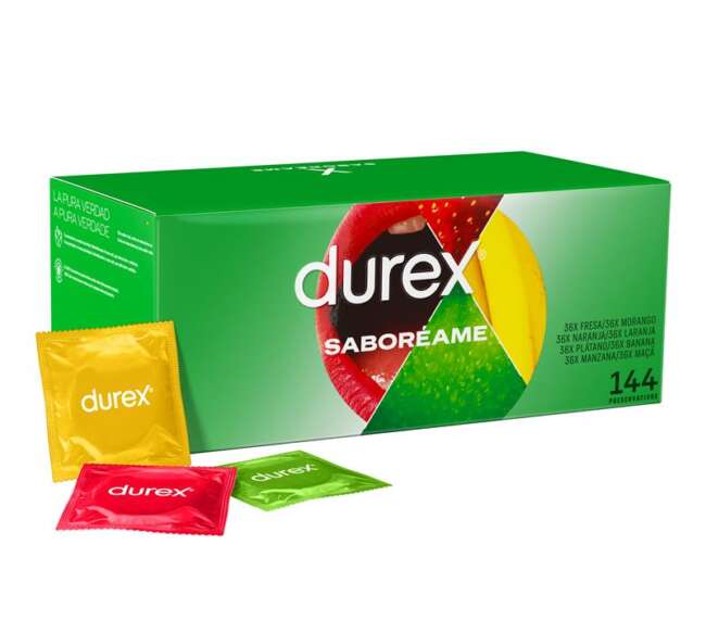 Durex Flavored Condoms Saboréame 144 ud
