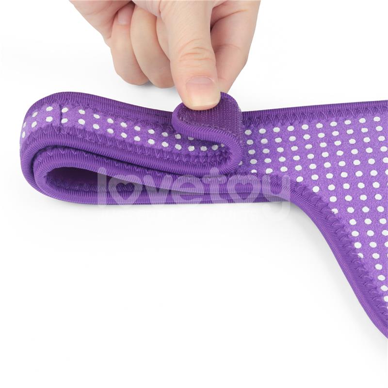Easy Strap On Harness Polka Dots Purple – Image 11