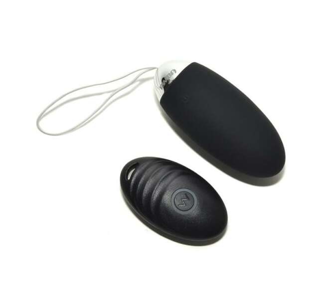 Egg Vibrator with Remote Control Venice Black