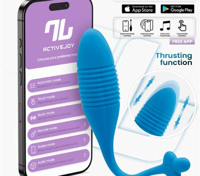 Egg with Thrusting with APP Magnetic USB