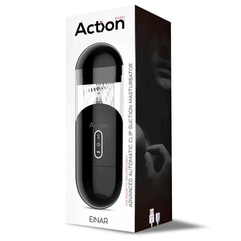 Einar Advanced Automatic Male Masturbator Suction Efect and Vibration Magnetic USB – Image 3