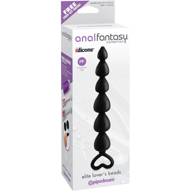 Elite Lovers Anal Beads Black – Image 5