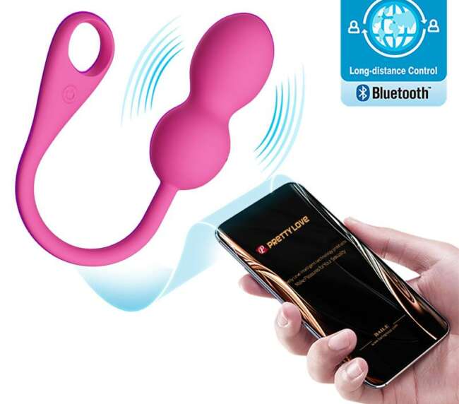 Elvira Vibrating Kegel Balls with APP