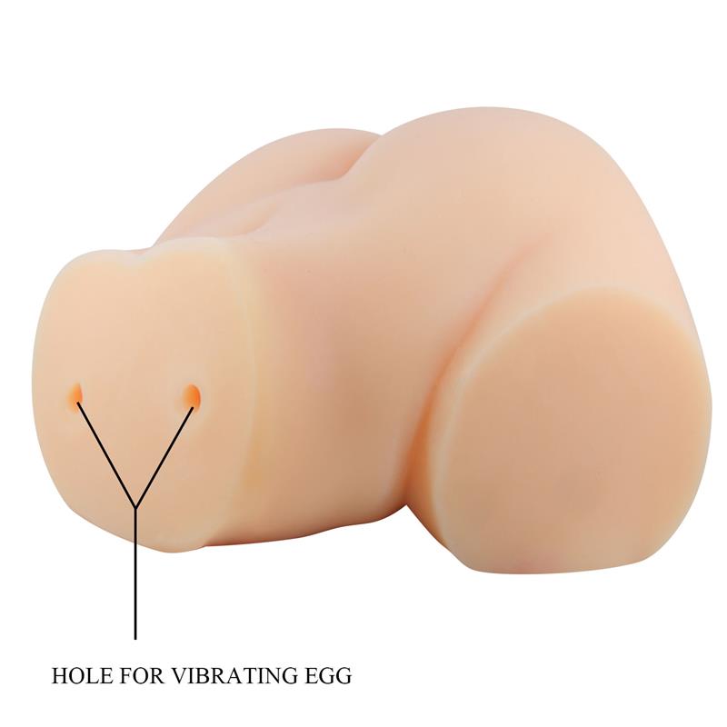 Emilia Vibrating Realistic Masturbator Vagina and Anus – Image 4