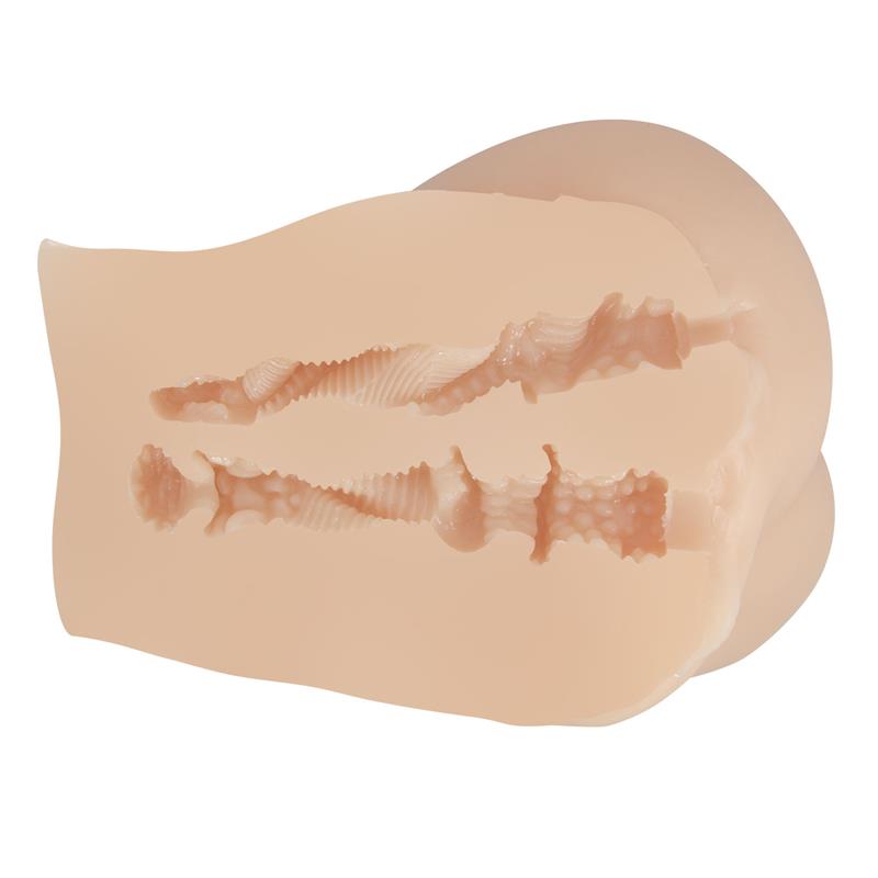 Emilia Vibrating Realistic Masturbator Vagina and Anus – Image 11