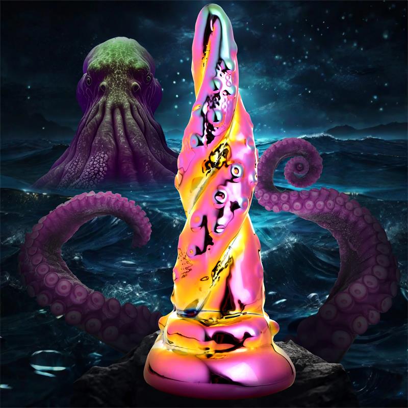 Enchanting Rainbow borosilicate Glass Dildo – Image 8