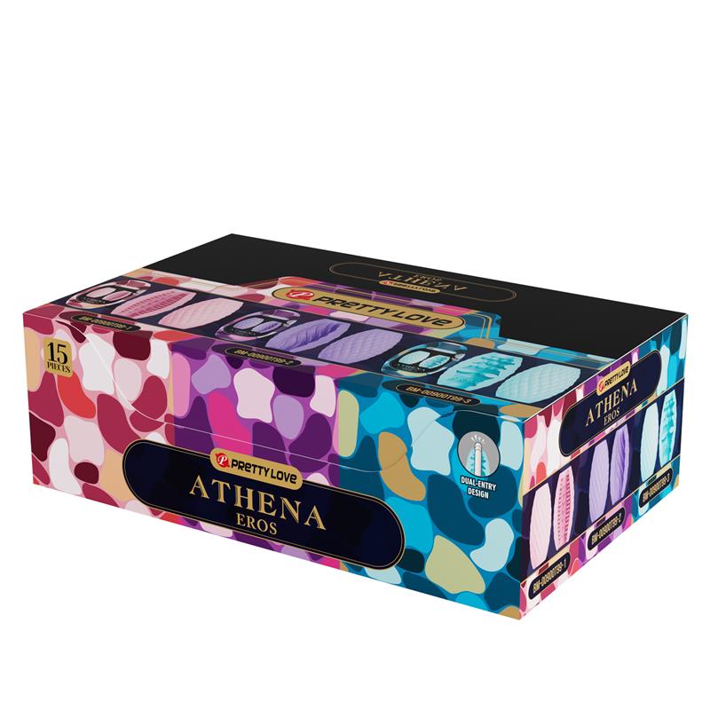 Eros Men Masturbator Display 15 uds Assorted – Image 3