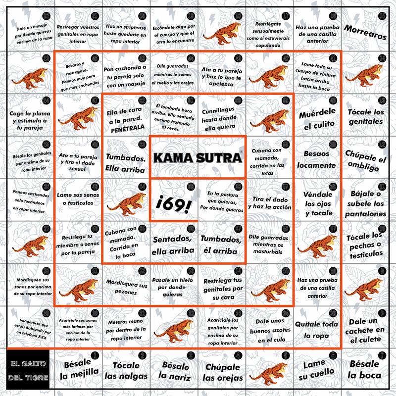 Erotic Board Game The Jump of the Tiger – Image 3