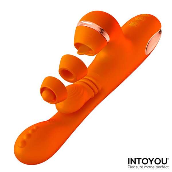 Ethan Vibrator 360º G-spot Massage with Multifunction Caps – Image 5