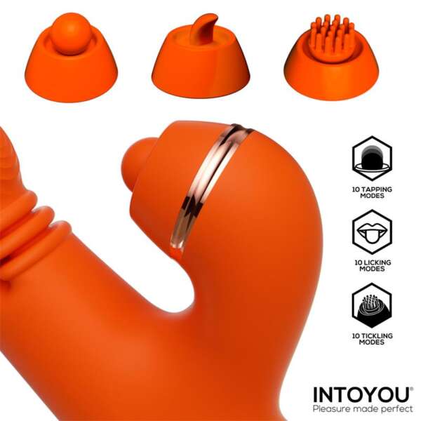 Ethan Vibrator 360º G-spot Massage with Multifunction Caps – Image 11