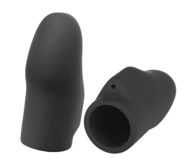 Explorer Silicone Noir Finger Sleeves