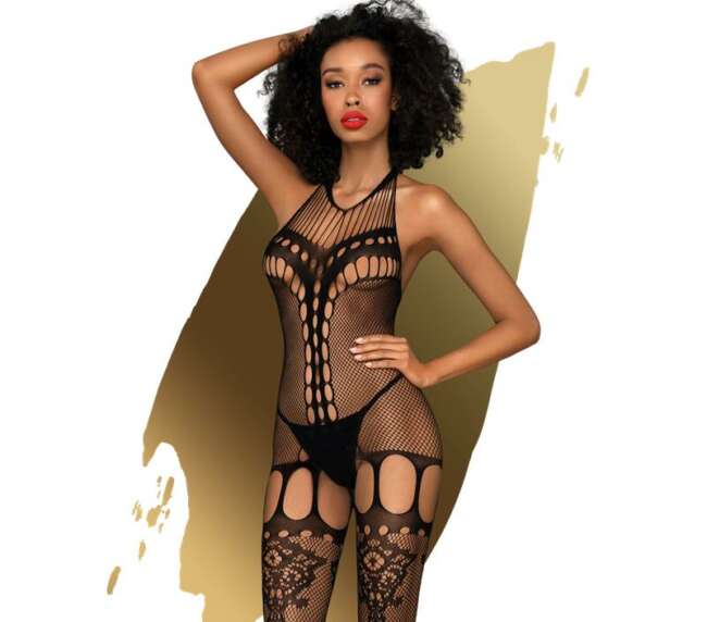 Fancy Me Mesh Body with Garter