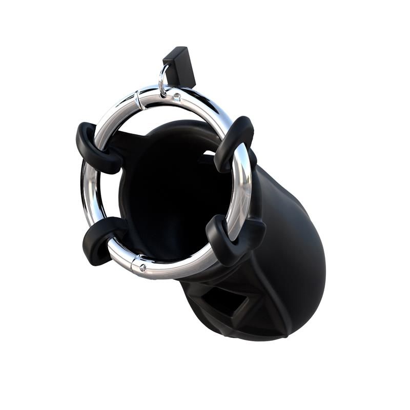 Fantasy C-Ringz Extreme Silicone Cock Blocker Black – Image 3