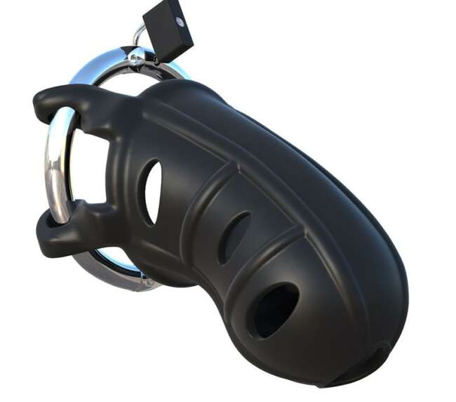 Fantasy C-Ringz Silicona Hardcore Bloqueador de Polla Negro