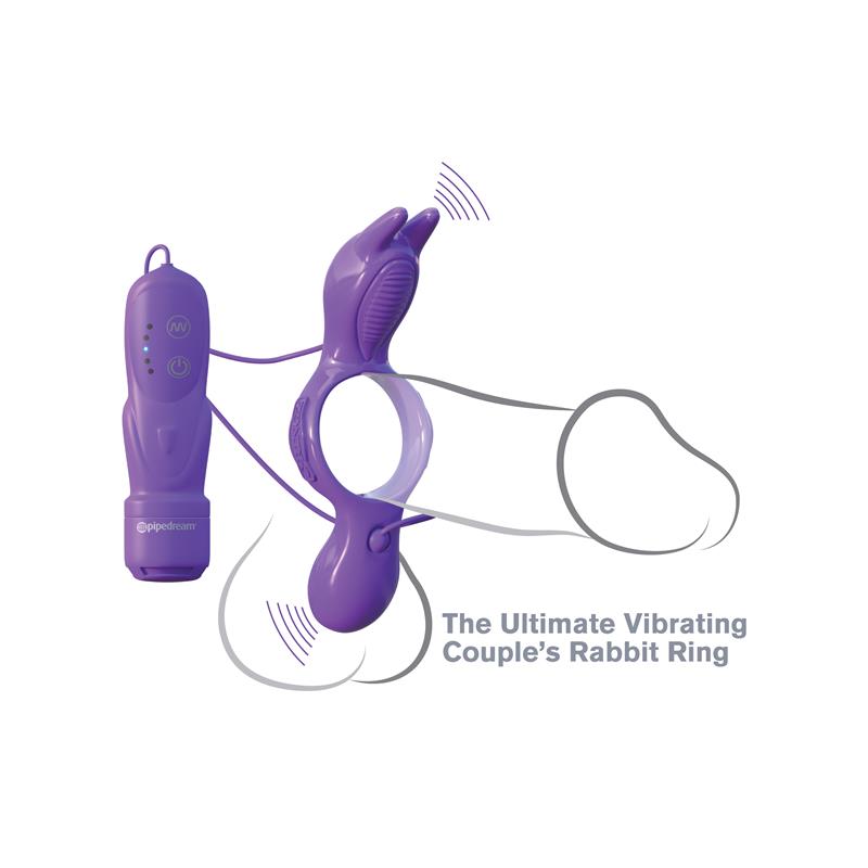 Fantasy C-Ringz  His and Hers Ultimate Rabbit Purple – Image 4