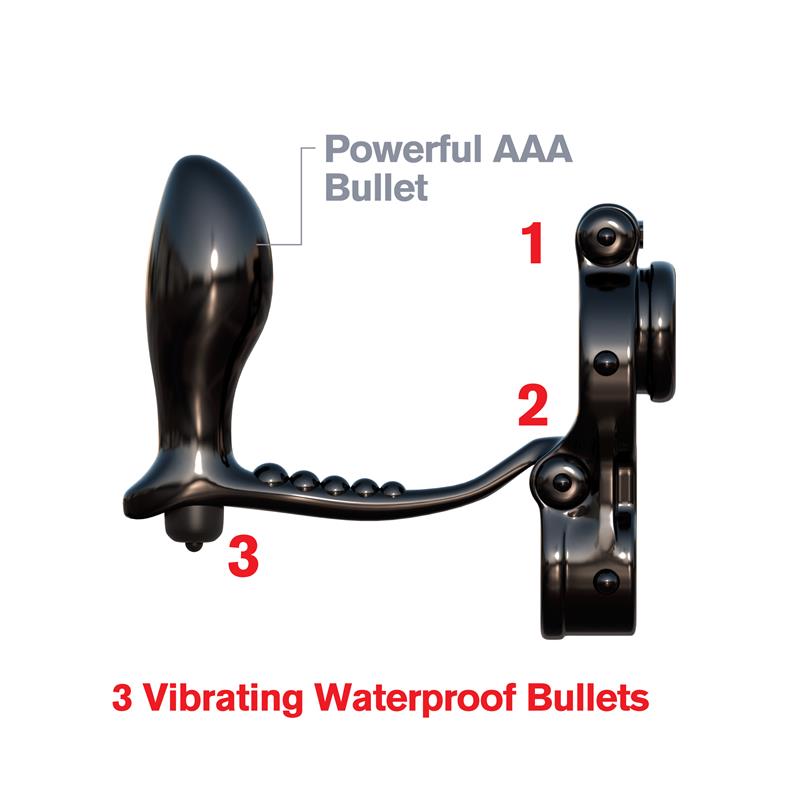 Fantasy C-Ringz Ironman Ass-Gasm Black – Image 8