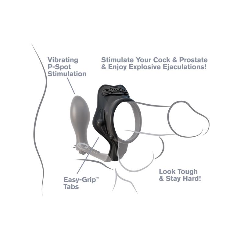 Fantasy C-Ringz Rock Hard Ass-Gasm Black – Image 5