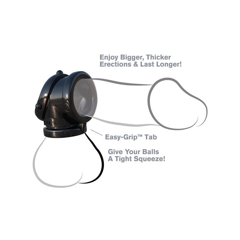 Fantasy C-Ringz Rock Hard Cock Pipe Black – Image 6