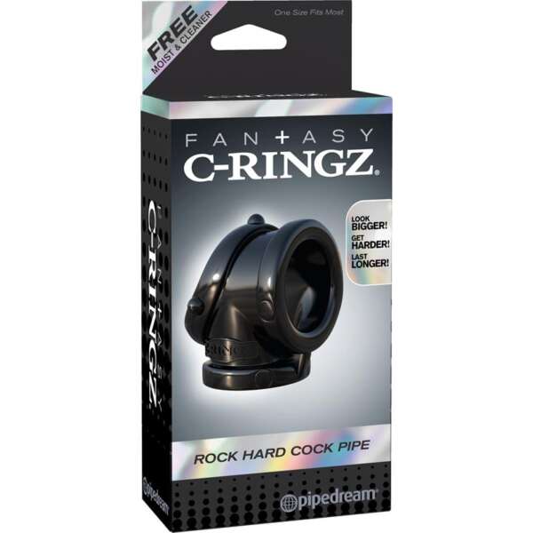Fantasy C-Ringz Rock Hard Cock Pipe Black – Image 7