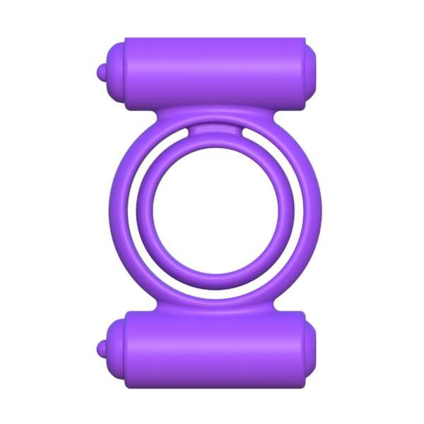 Fantasy C-Ringz Silicone Double Delight Purple – Image 4
